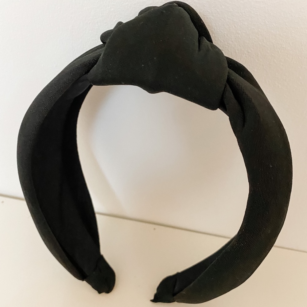Black Chunky Headband OS